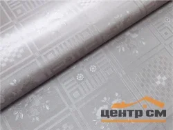 Клеенка ПВХ ЖАСМИН на тканевой основе 1,40*20м мод. ZG-8225G grey