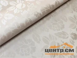 Клеенка ПВХ ЖАСМИН на тканевой основе 1,40*20м мод. ZG-8253B beige