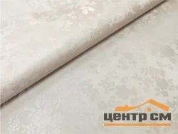 Клеенка ПВХ ЖАСМИН на тканевой основе 1,40*20м мод.ZG-8181B beige