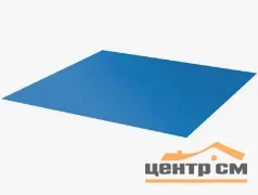 Плоский лист Corundum50 RAL 5015 (небесно-синий), 0.5 мм, 1.25*2м (В пленке)
