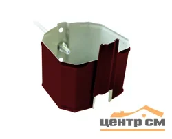 Кронштейн трубы на кирпич прямоугольный Vortex RAL 3005
