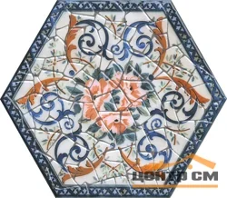 Декор KERAMA MARAZZI Парк Гуэля лаппатированный 29x33,4x0,8 арт.HGD\A383\SG2700L