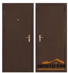 Дверь мет. ПРОФИ PRO (LMD-1) 860х2060 "Пр" антик медь /антик медь