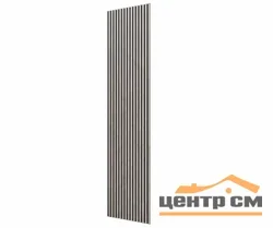 Панель CoSca decor черный войлок, 2750х600х19мм, рейки МДФ дуб старинный светло-серый