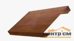 Забор-жалюзи ламель обратная 150, Техас, Принт Элит Chestnut Wood (Каштан), 0.45 мм, длина 2.5 м.п.