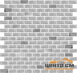 Плитка Azori Devore Light JA-01 мозаика 30х30,4 (размер чипа 15х32 мм)