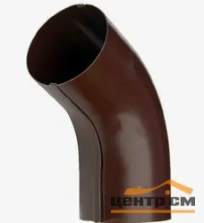 ST Колено трубы 60гр, 150мм RAL 8017