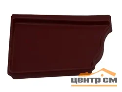Заглушка левая Vortex Matt 127мм RAL 8017