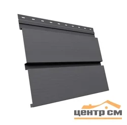 М/сайдинг Квадро брус 3D (GL) Полиэстер RAL** толщина 0,45мм, размер 0,34*м2 (в пленке)