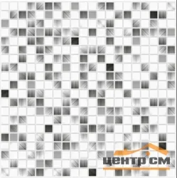 Панель листовая ПВХ самоклеящаяся «Эффект» мозаика «Сатин» 474х474 (пленка 0,3мм) Регул