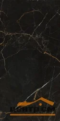 Керамогранит GLOBAL TILE Олимпия/Olimpia черный суперполировка 60x120 арт.GT1206011405HPR