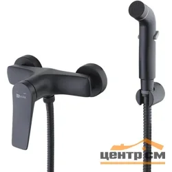 Смеситель LEMARK Bronx LM3718BL с гигиеническим душем, цвет чёрный