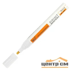 Маркер-краска WORKMATE 2-4 мм, белый, WORKMATE