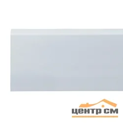 Плинтус универсальный WINART PRO HDPS Quadro 80 мм Титаниум 2м