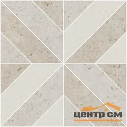 Керамогранит KERAMA MARAZZI Декор Про Лаймстоун бежевый матовый 60x60x0,9 арт.ID125T