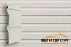 Сайдинг виниловый GL "Корабельный брус XL" белый 0,224х3,6м S=0,806м2