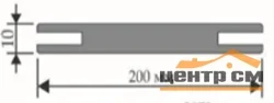 Добор ДВЕРИ РЕГИОНОВ телескопический ясень белый 200мм*10мм*2070мм, МДФ
