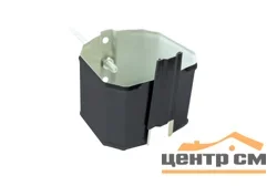 Кронштейн трубы на кирпич прямоугольный Vortex Matt RAL 7024
