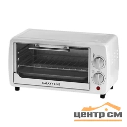 Мини-печь 8 литров 1000 Вт Galaxy LINE GL 2625 черная
