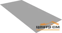 Плоский лист Полиэстер RAL 9006 (светлый алюминий), 0.45 мм, 1,25*2.25 м.п., пл=2.8125м2 (в пленке)