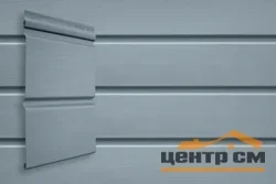 Сайдинг виниловый GL Double-брус голубой 0,291х3м S=0,546м2