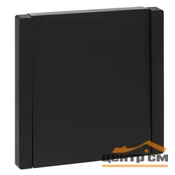 Выключатель одноклавишный СП FORTE&PIANO 10А FP102 с индикацией черн. IEK FP-V10-1-10-1-K02