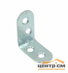 Уголок кронштейн КУНГУР цинк(круг.) 30х30