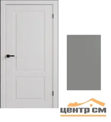 Дверь ВДК Италия 1 RAL 7040 глухая 90х200 (толщина 36мм), эмаль