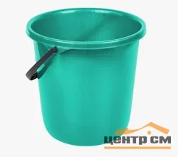 Ведро 12 л Диско аквамарин
