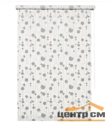 Штора рулонная "Ожерелье" серебро 52*175см