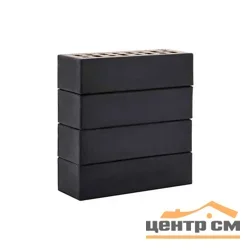 Клинкер фасадный КОРИЧНЕВЫЙ черный ангоб матовый РЕЙКЬЯВИК 0,71НФ М300 (поддон 480 шт)