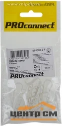 Дюбель-хомут 5-10 для круглого кабеля бел. (уп.10шт) PROCONNECT 07-4501-2-9*