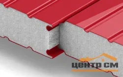 *Сэндвич-панель Кровля ПСБ-С толщиной 50мм шириной 1,0*м2 Пенопластовые (PE A-, B-##), Z-lock