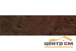 Клинкер Paradyz Семир коричневая плитка фасадная 24x6,5