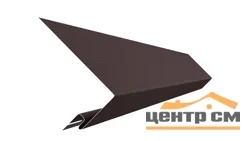 Планка околооконная ELLKA 160мм L=3м коричневый