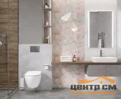 Плитка LAPARET Grip серый декор 30x89,5 матовая обрезная арт.VT\A679\13031R