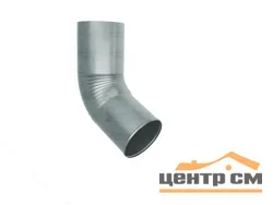 Колено стока Optima, 150мм, цинк