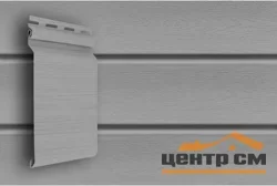 Сайдинг виниловый GL Natural-брус серый 0,182х3м S=0,546м2
