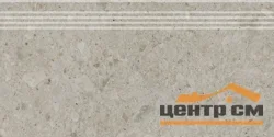 Ступень KERAMA MARAZZI Чеппо ди Гре бежевый светлый матовый обрезной 30x60x0,9 арт.DD605920R\GR