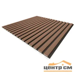 Панель стеновая акустическая STELLA Комфорт Делюкс Terracotta 600х600х9
