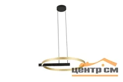 Люстра Cordon 3425-600 GD+BK, LED 68+12W