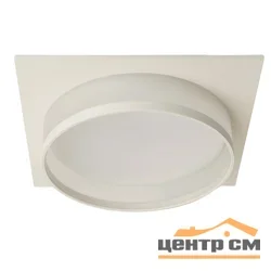 Светильник точечный Feron DL701 5W 230V GX70, белый, квадрат, без лампы