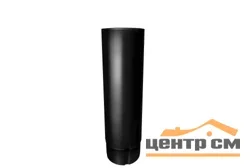 Труба круглая Optima, 90мм, 3м RAL 9005