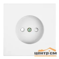 Розетка 1-местная (механизм) СП STEKKER Мия с защитной шторкой без заземления, 250В, 16А, RST16-3109-01, белая магнолия