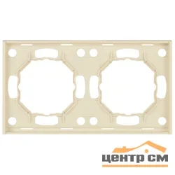 Рамка двухместная ЭРА Arktik слоновая кость арт.16-5002-02