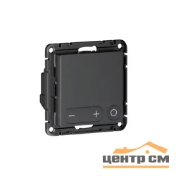 Термостат программируемый для электрического теплого пола AtlasDesign Smart 16А Zigbee механизм черн. SE ATN001038Z