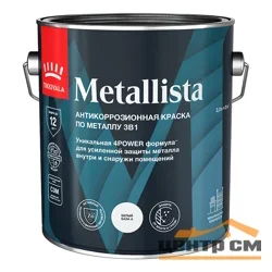 Краска по ржавчине Tikkivala Metallista C глянцевая 2,3л
