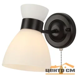 Бра Rivoli Aemilia 9185-401 настенный 1хЕ27 60 Вт модерн с выключателем
