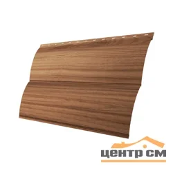 М/сайдинг Блок-Хаус новый (GL) Принт Элит Медовое дерево TwinColor толщина 0,45мм, размер 0,361*0.52 м.п. (в пленке)